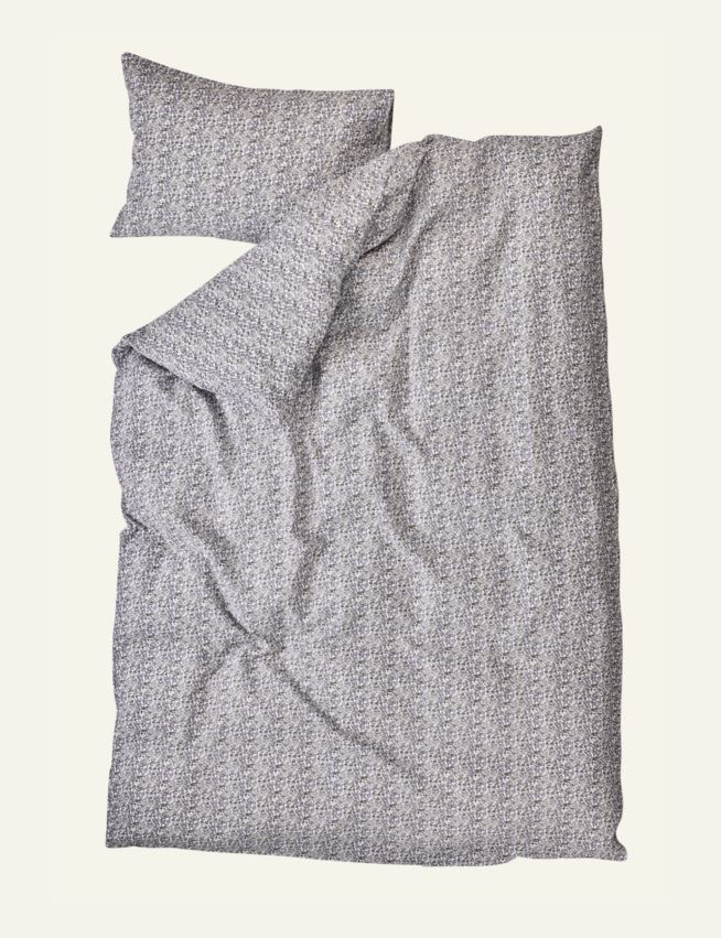 Voodipesukomplekt krepp-puuvillane mitmevärviline/sinine - 3