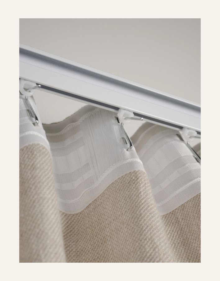 Kardin naturaalne toon - 4