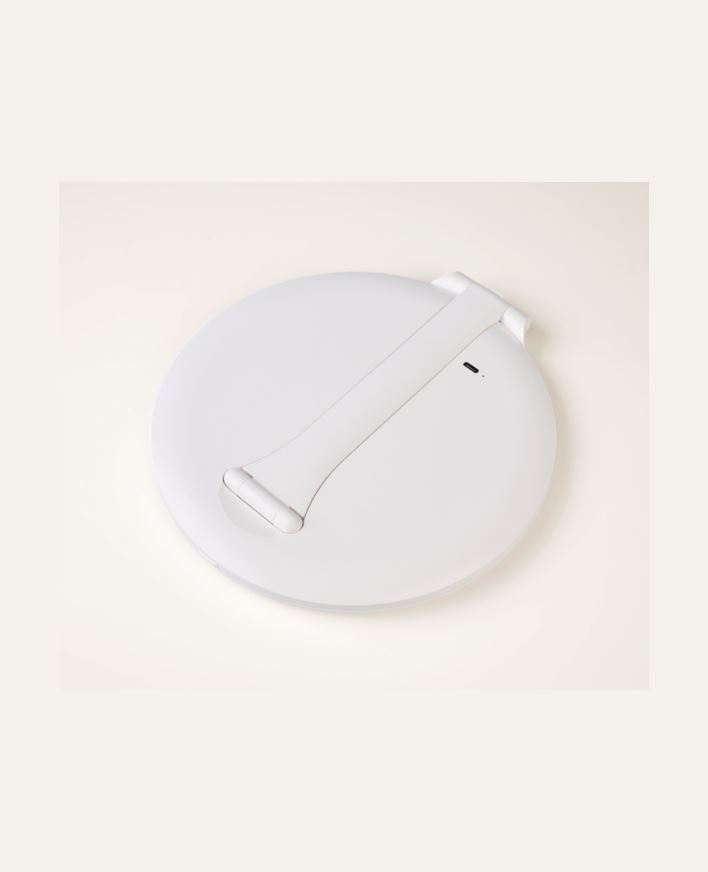 Peegel led valgustusega valge - 19,7x20x1,5 cm ø20 valge - 1