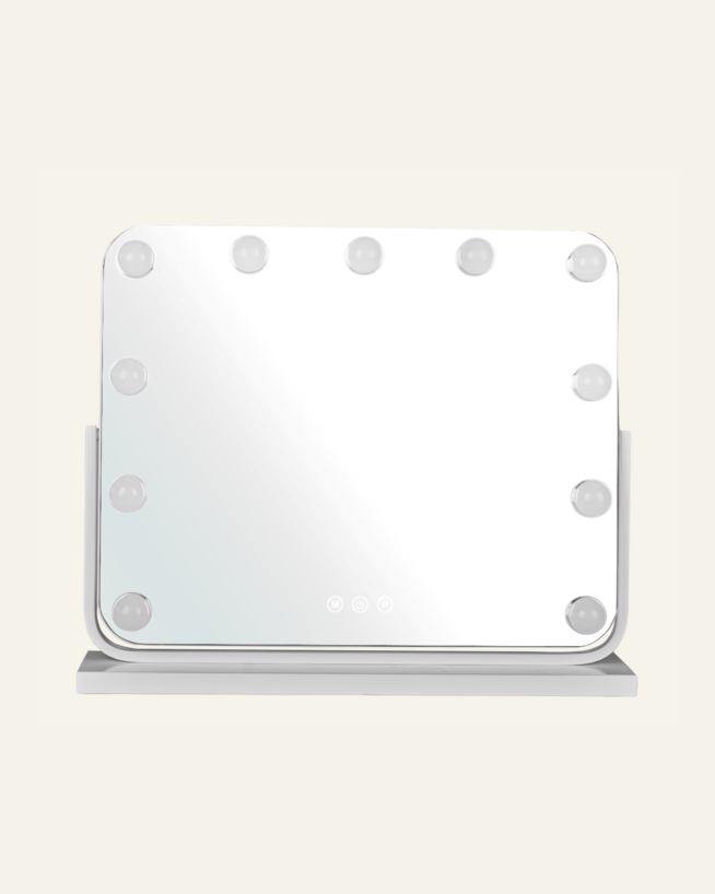 Peegel valge - 42x50x12 cm valge - 1