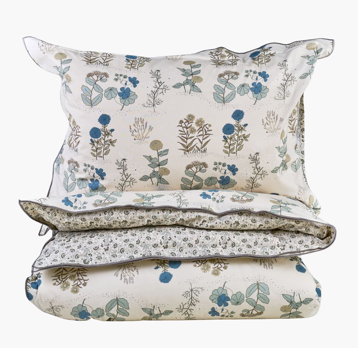 Voodipesukomplekt perkalpuuvillast mitmevärviline - 230x220 cm mitmevärviline - 1