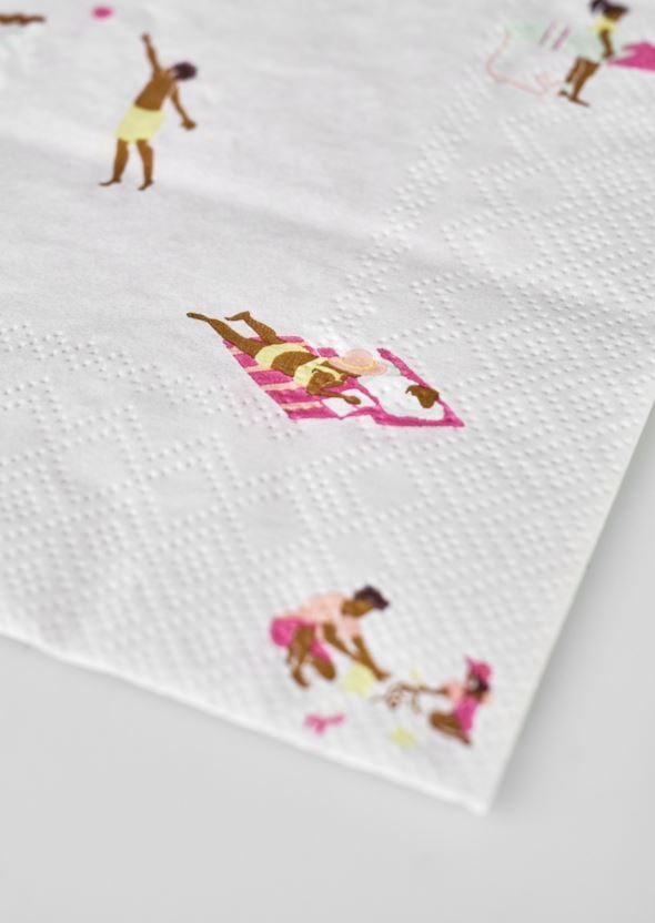 Köögisalvrätikud mitmevärviline/roosa - 3