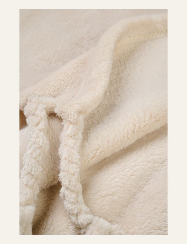 Fliispleed hele beige - 2