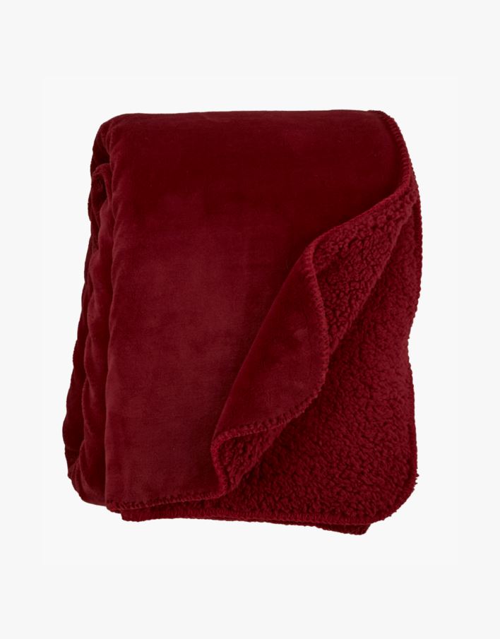 Fliispleed punane - 130x170 cm punane - 1