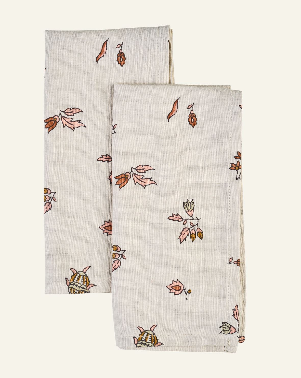 Kangast salvrätik 2tk           beež - 45x45 cm beež - 1