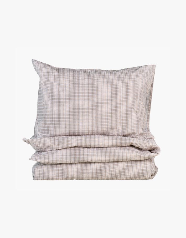 Voodipesukomplekt krepp-puuvillane sand - 150x210 cm sand - 1