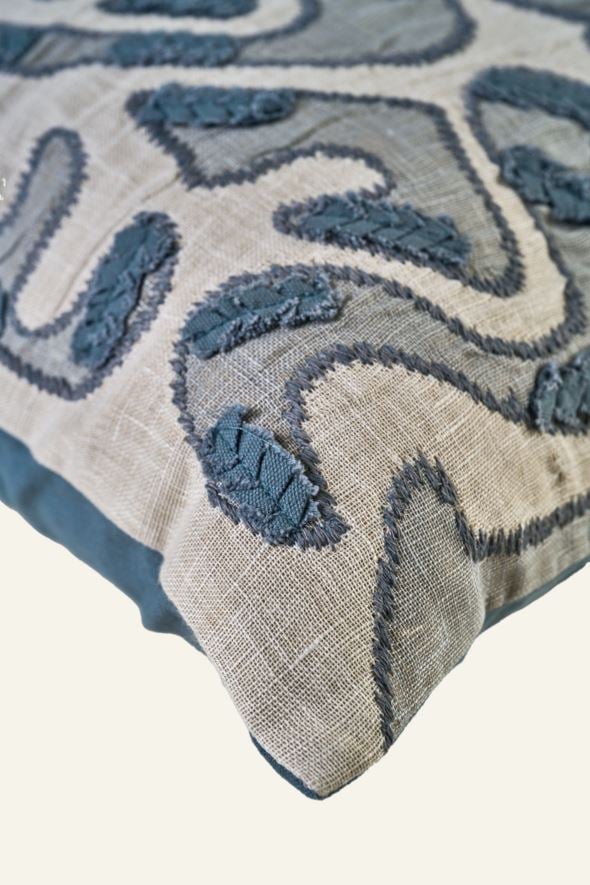 Dekoratiivpadja kate sinine - 3