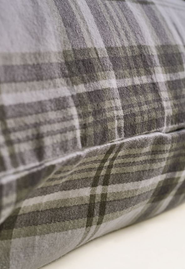 Padjapüür flanellist oliiviroheline - 2