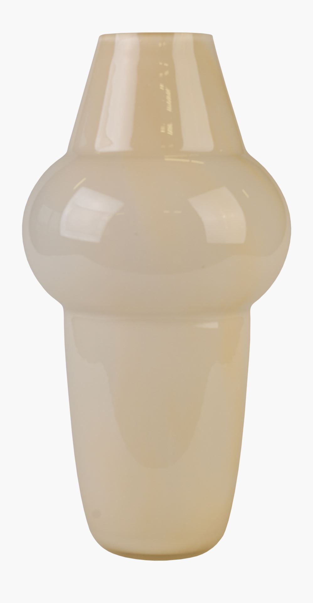 Vaas hele beige - 17,5x17,5x33,5 cm hele beige - 1