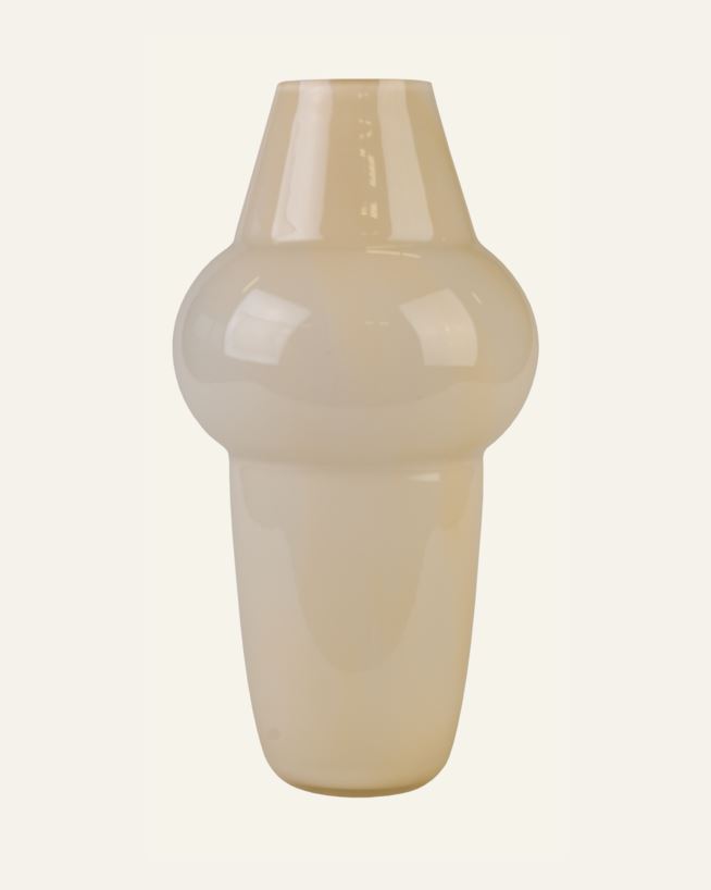Vaas hele beige - 17,5x17,5x33,5 cm hele beige - 1