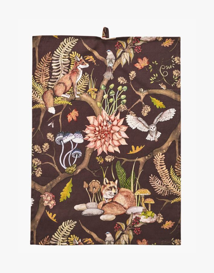 Köögirätik mitmevärviline/pruun - 47x70 cm mitmevärviline/pruun - 1