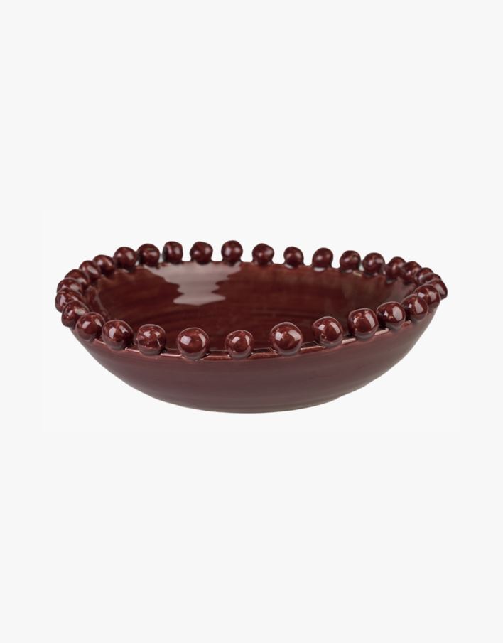 Kauss tumepunane - 31x31x8,5 cm tumepunane - 1