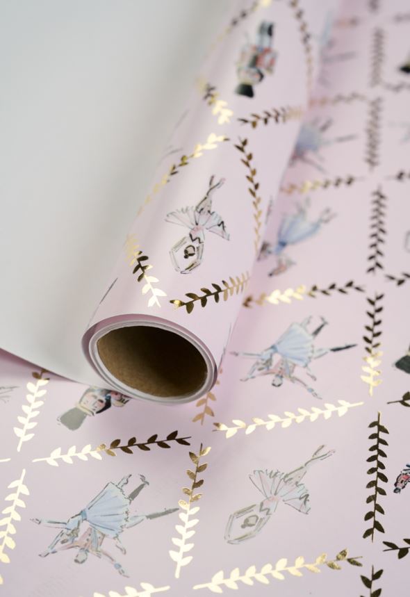 Kinkepaber roosa - 70x300 cm roosa - 1