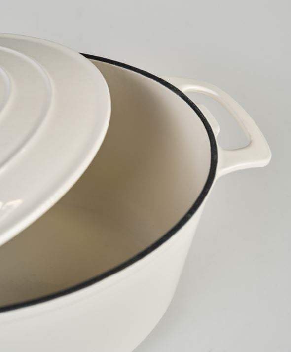 Malmist pott ovaalne kreemikas - 4