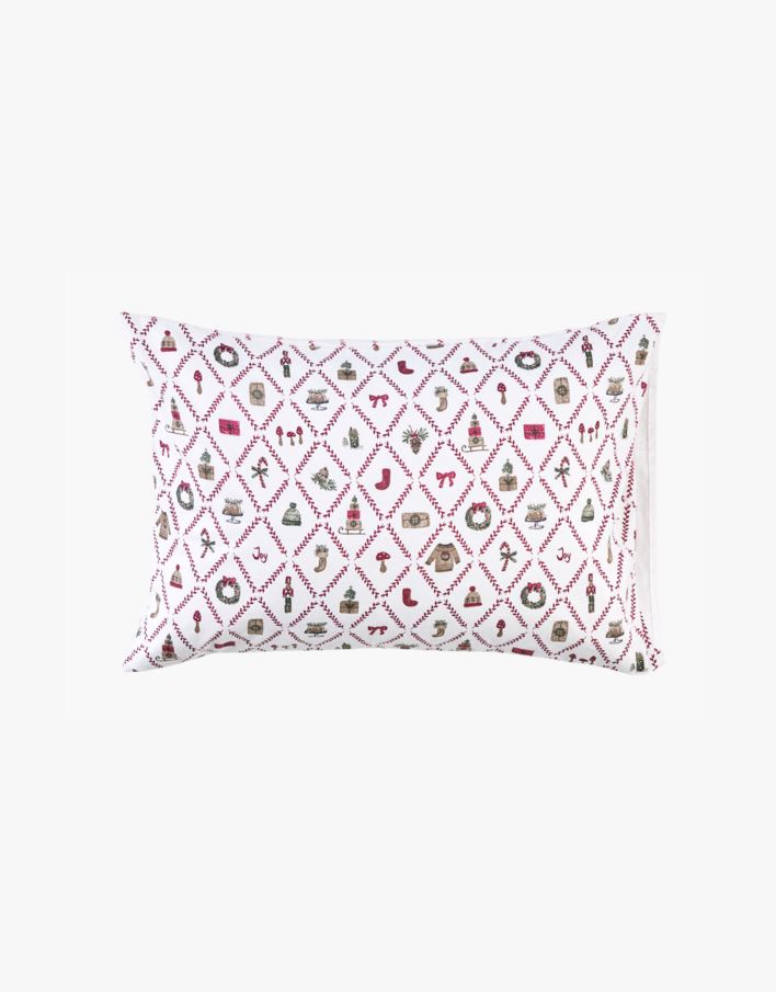 Padjapüür flanellist mitmevärviline/punane - 50x60 cm mitmevärviline/punane - 1