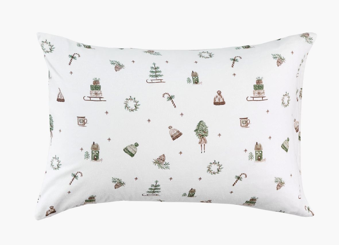 Padjapüür flanellist mitmevärviline/roheline - 50x60 cm mitmevärviline/roheline - 1