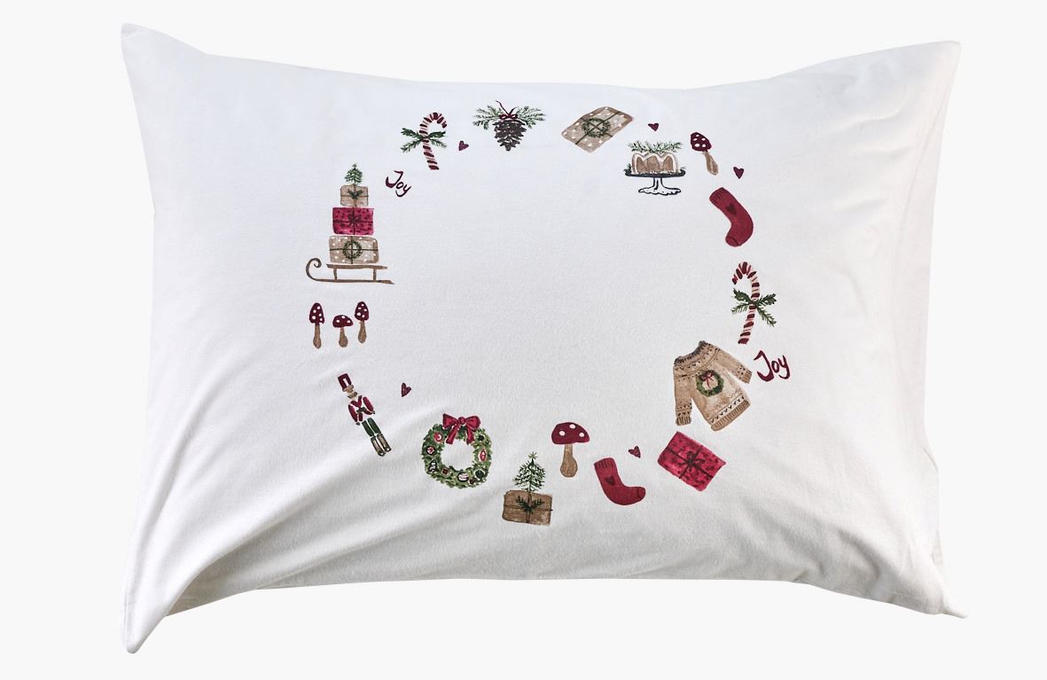 Padjapüür flanellist mitmevärviline/punane - 70x100 cm mitmevärviline/punane - 1