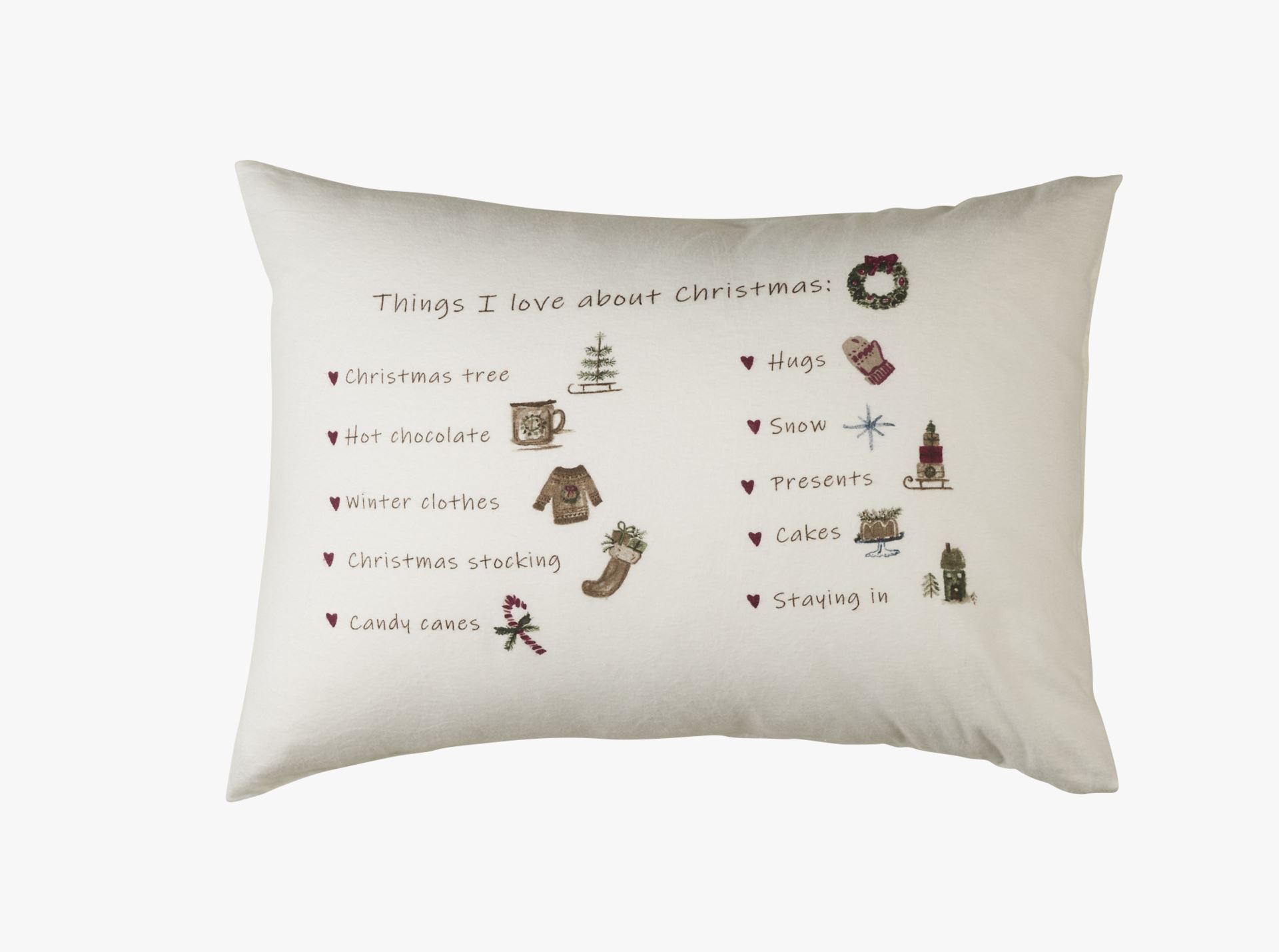 Padjapüür flanellist mitmevärviline/roheline - 50x60 cm mitmevärviline/roheline - 1