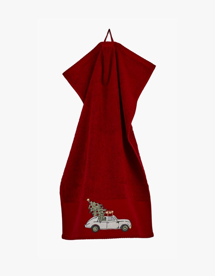 Rätik mitmevärviline/punane - 40x60 cm mitmevärviline/punane - 1