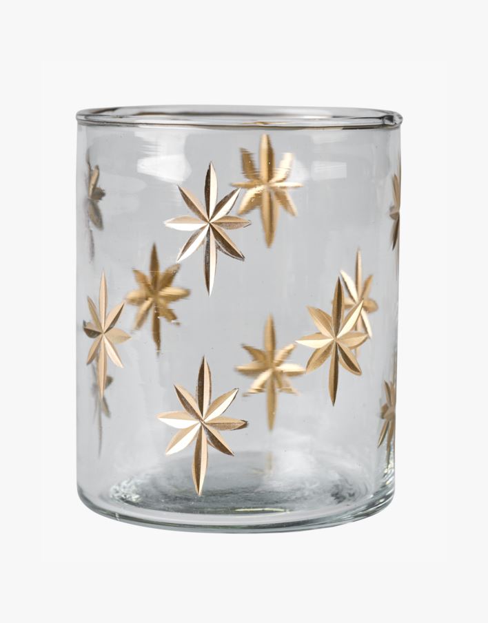 Küünlalatern kuldne - 6,5x6,5x7,5 cm kuldne - 1