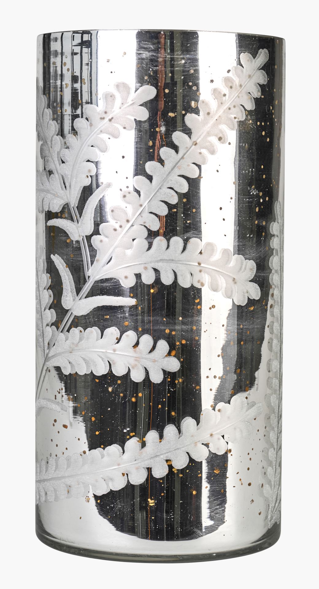 Küünlalatern hõbedane - 15x15x31 cm hõbedane - 1