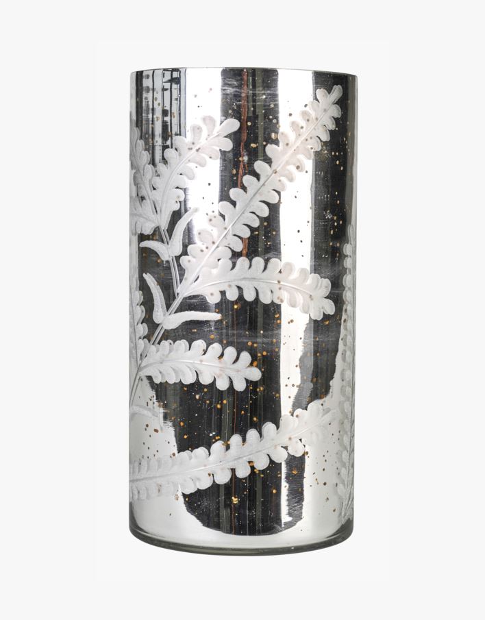 Küünlalatern hõbedane - 15x15x31 cm hõbedane - 1