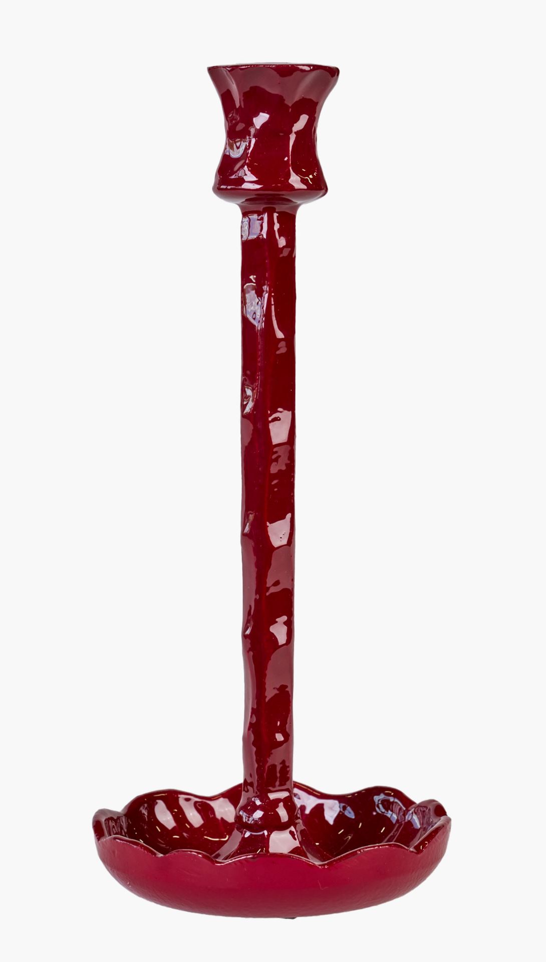 Küünlajalg punane - 12x12x28 cm punane - 1