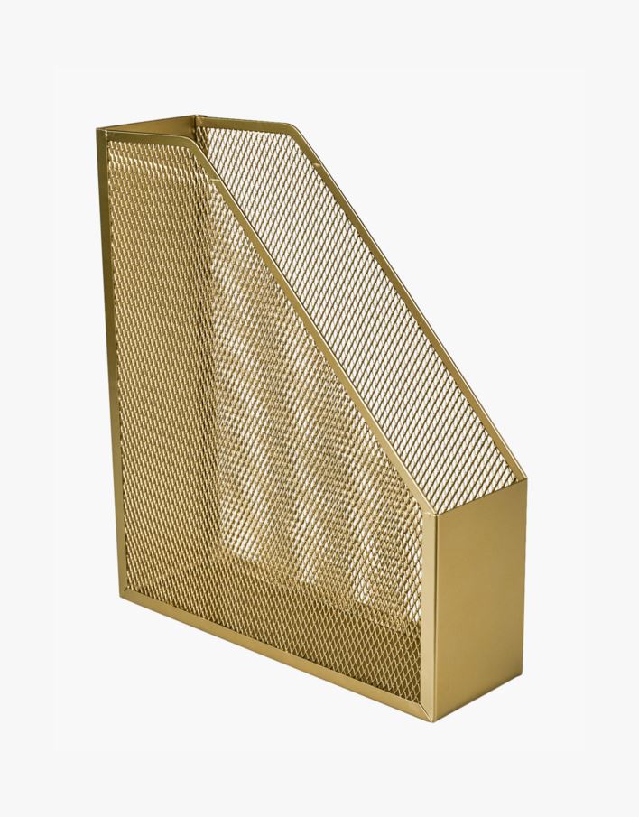 Ajalehehoidja kuldne - 28 cm kuldne - 1