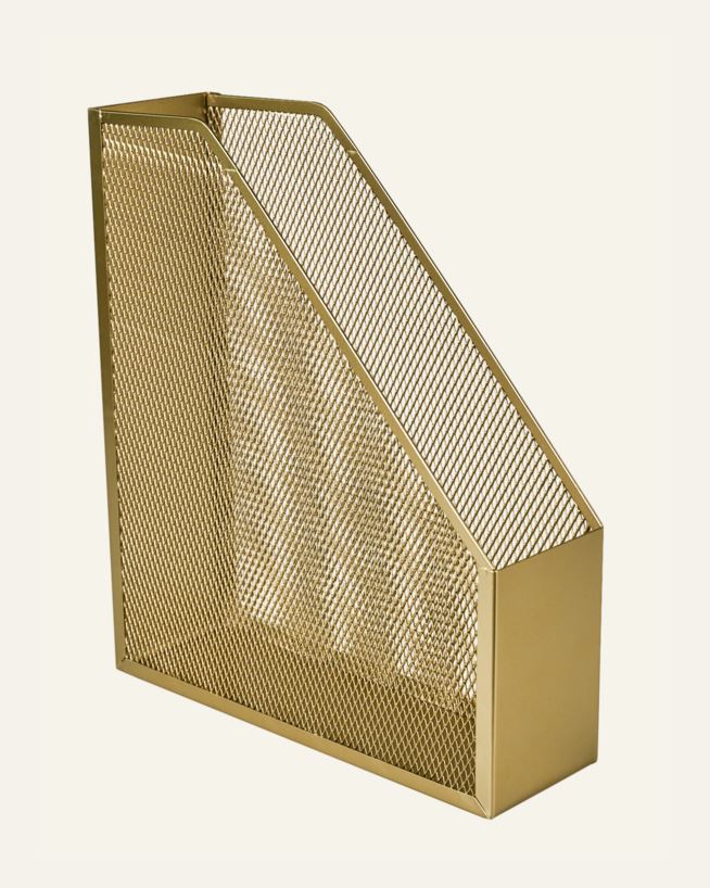 Ajalehehoidja kuldne - 28 cm kuldne - 1