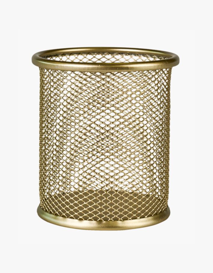 Pliiatsi karp kuldne - 10 cm kuldne - 1