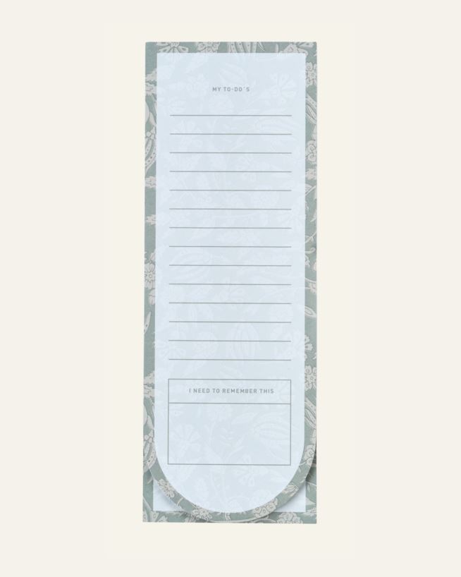 Märkmik roheline - 7,5x21x0,8 cm roheline - 1