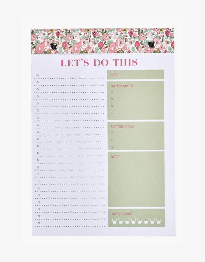 Nädala planeerija roosa - 14,5x21 cm roosa - 1