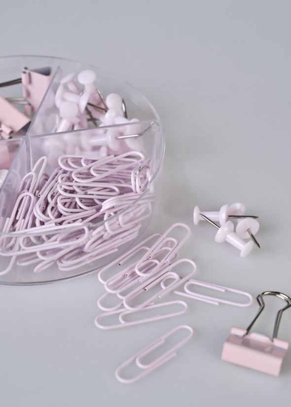 Kontorikomplekt roosa - 3