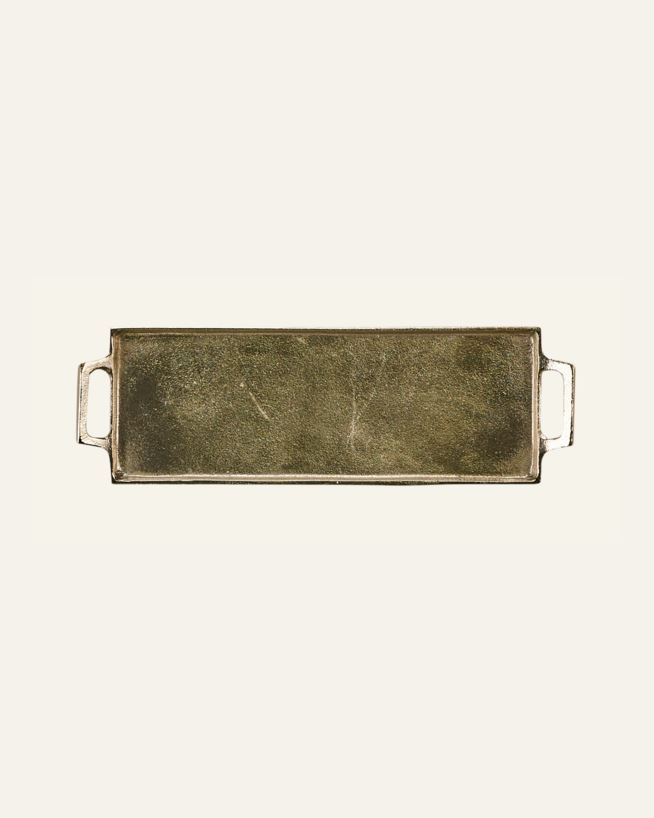 Küünlaalus kuldne - 43x14x3 cm kuldne - 1