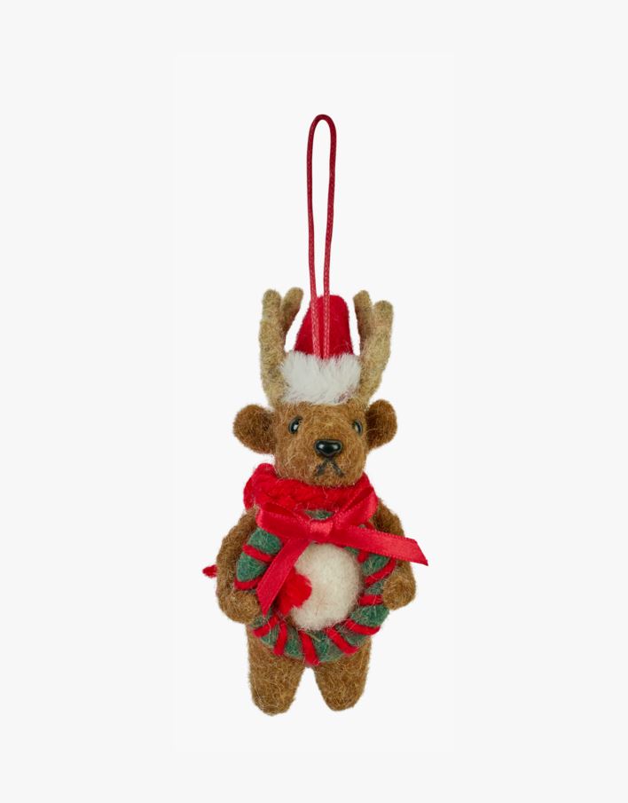 Kuuseehe mitmevärviline/punane - 5,5x5x12 cm mitmevärviline/punane - 1