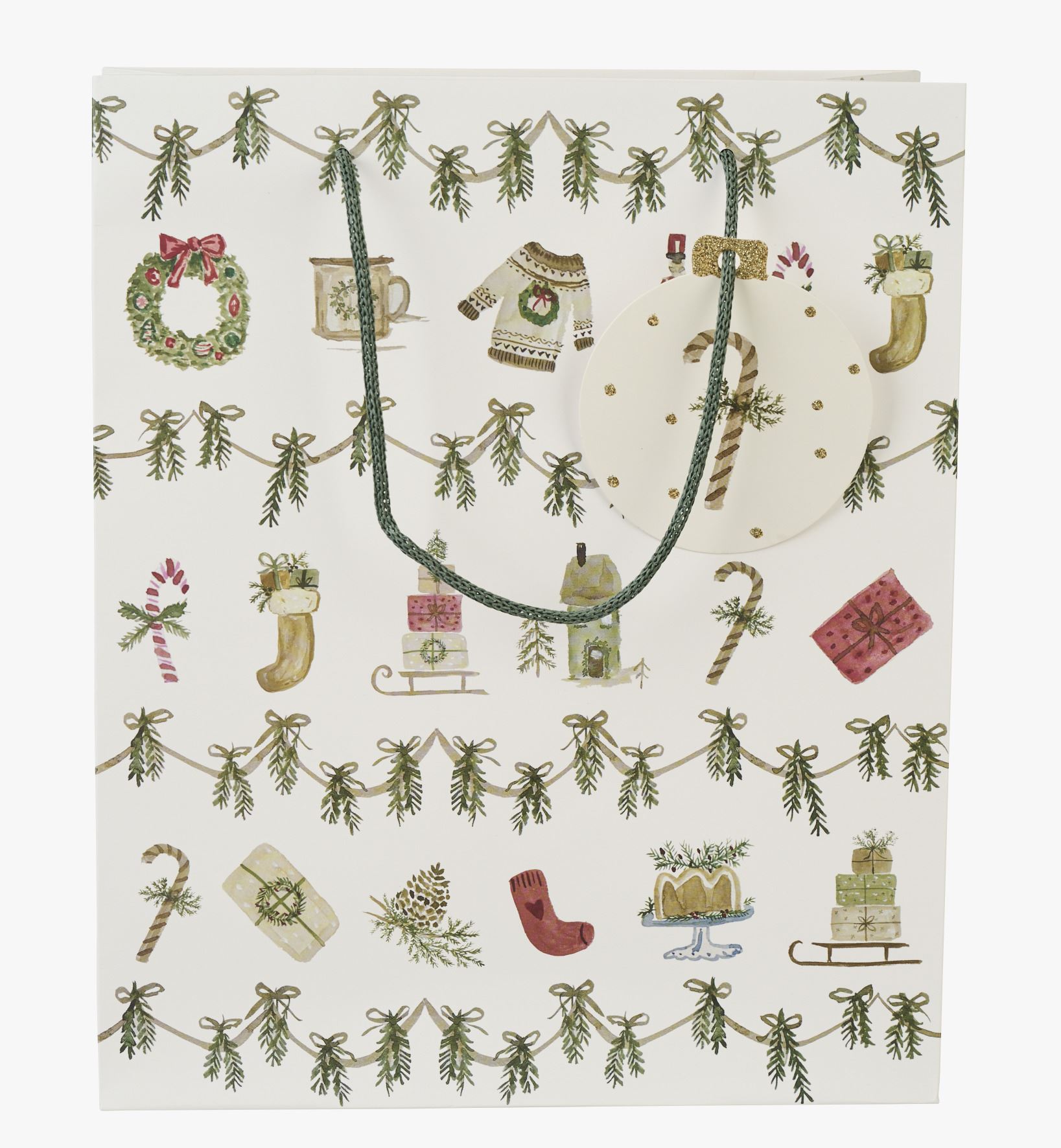 Kinkekott valge - 24x29x10 cm valge - 1