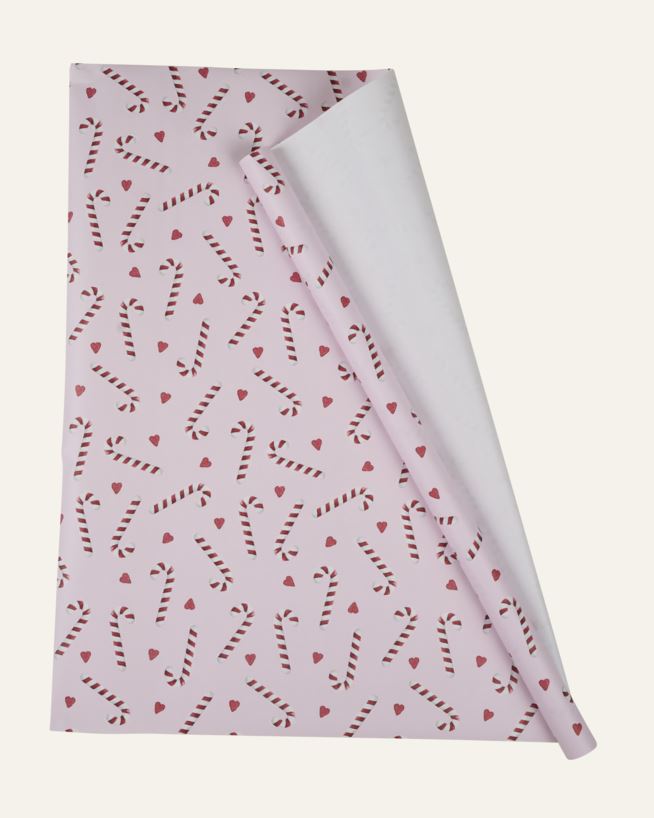 Kinkepaber roosa - 70cm x 3m roosa - 1