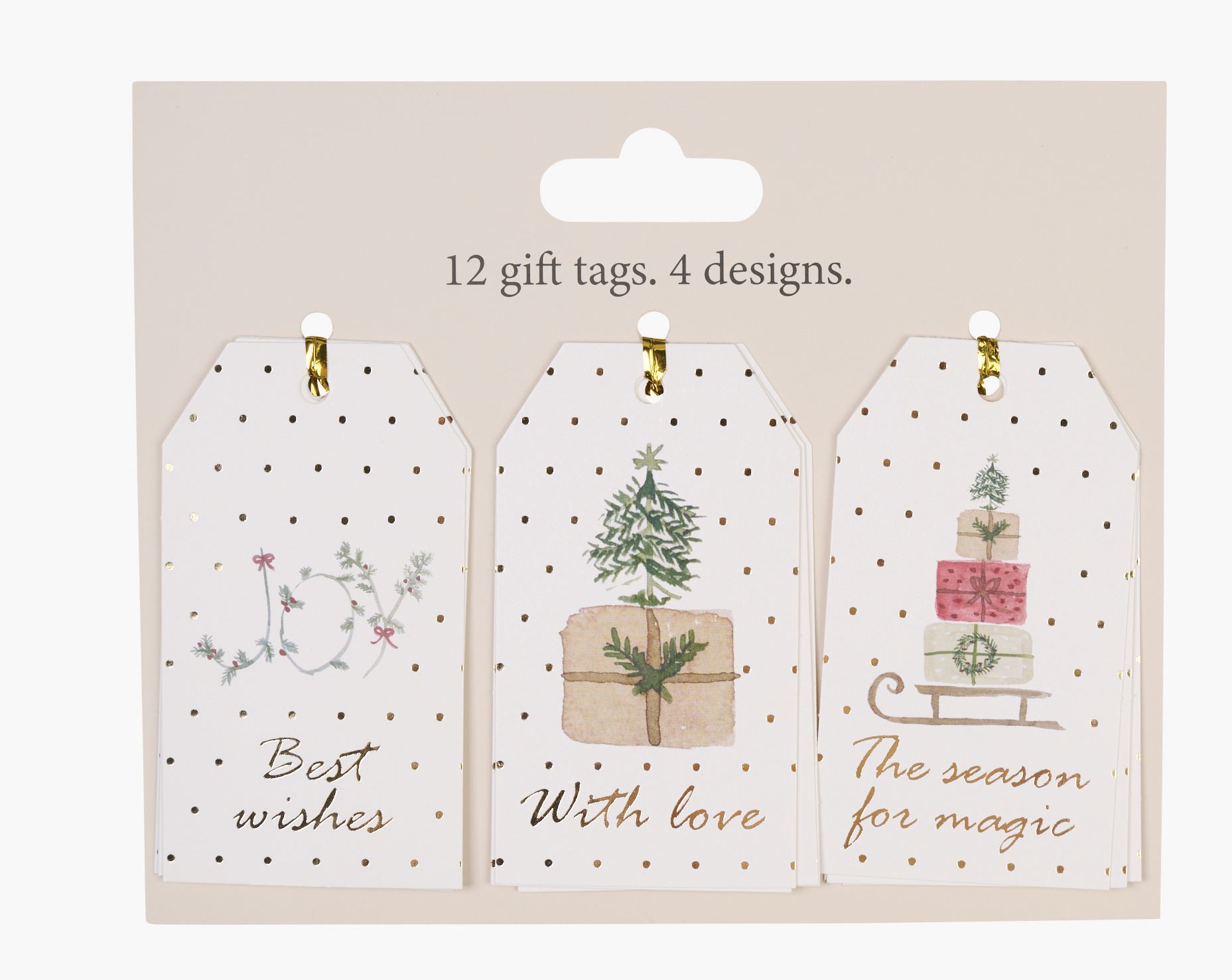 Kingisildid 12tk valge - 9 cm valge - 1