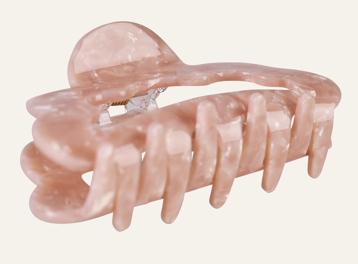 Juukseklamber roosa - 2