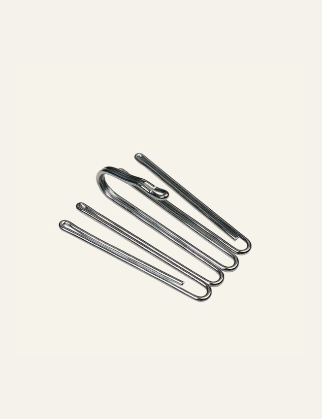 Kõrge kardinakonks terashall - 2