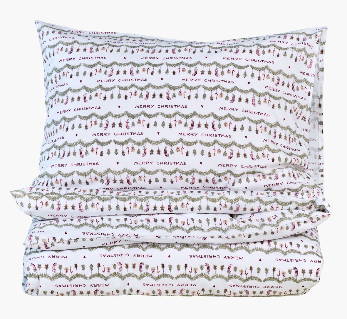 Voodipesukomplekt puuvillane mitmevärviline - 150x210+50x60 cm mitmevärviline - 1