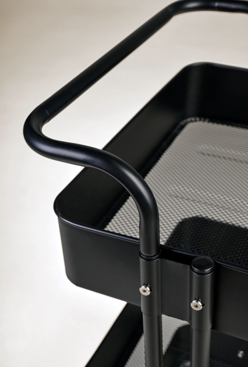 Ratastega riiul must - 3