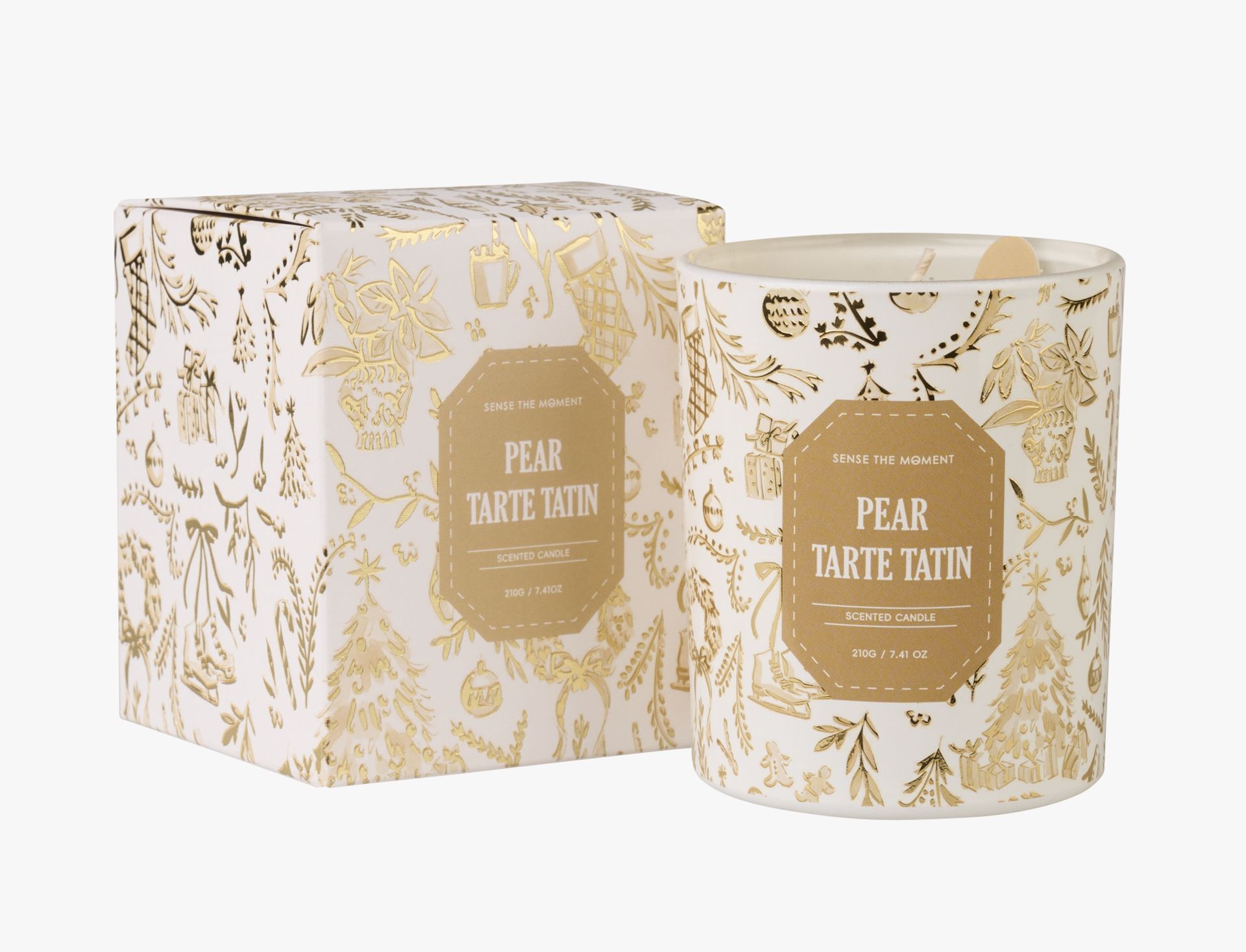 Lõhnaküünal kuldne - 210 g kuldne - 1