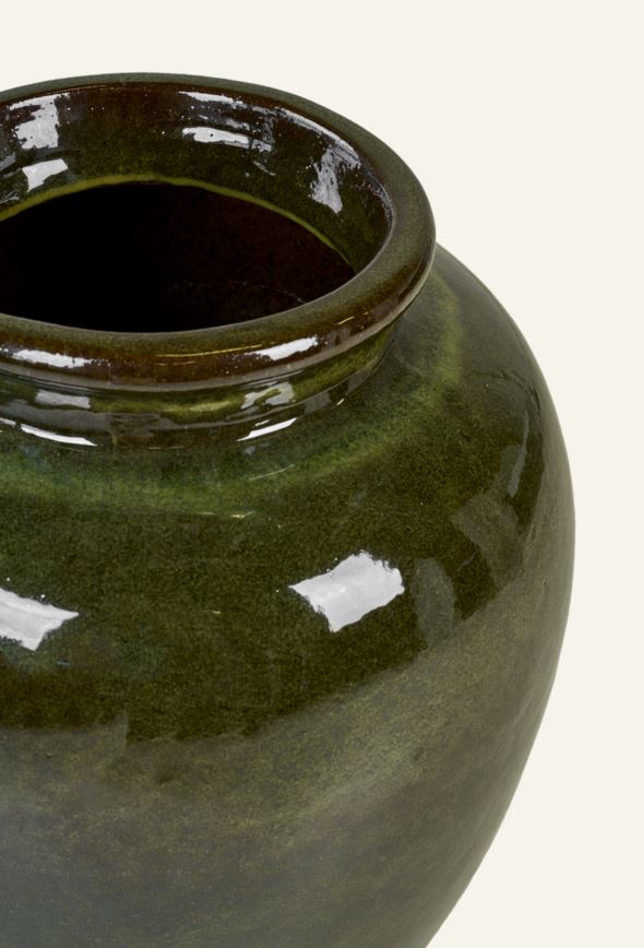 Keraamiline vaas roheline - 2