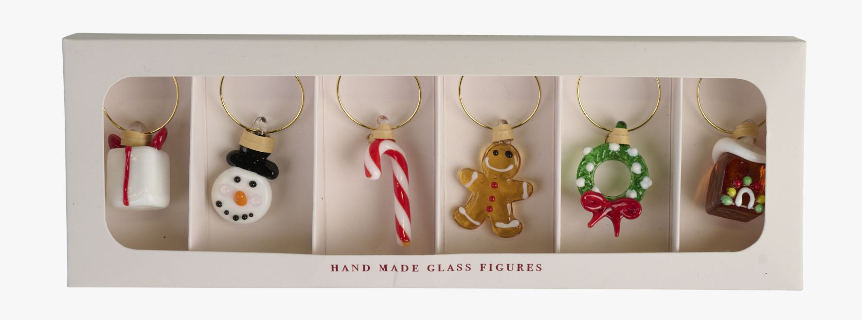 Klaasi markerid mitmevärviline - 2,5x5x0,2 cm mitmevärviline - 1