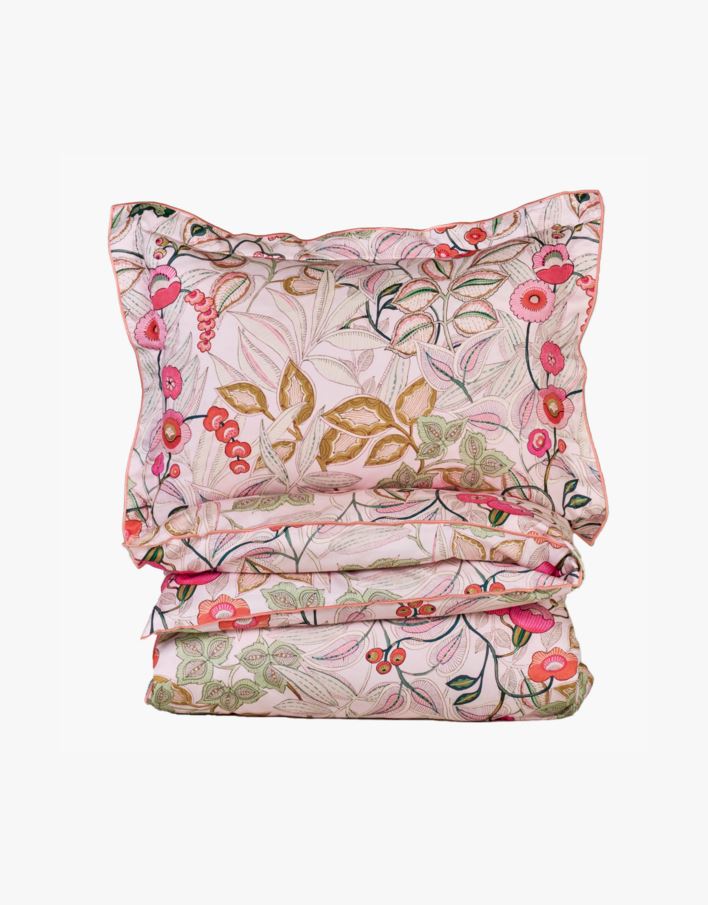 Voodipesukomplekt satiinpuuvillane mitmevärviline - 230x220+50x60 cm mitmevärviline - 1