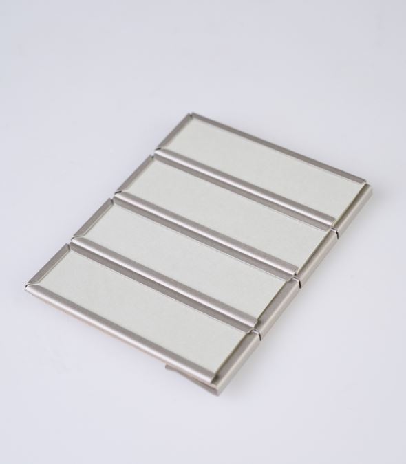 Label holder horizontal terashall - 3