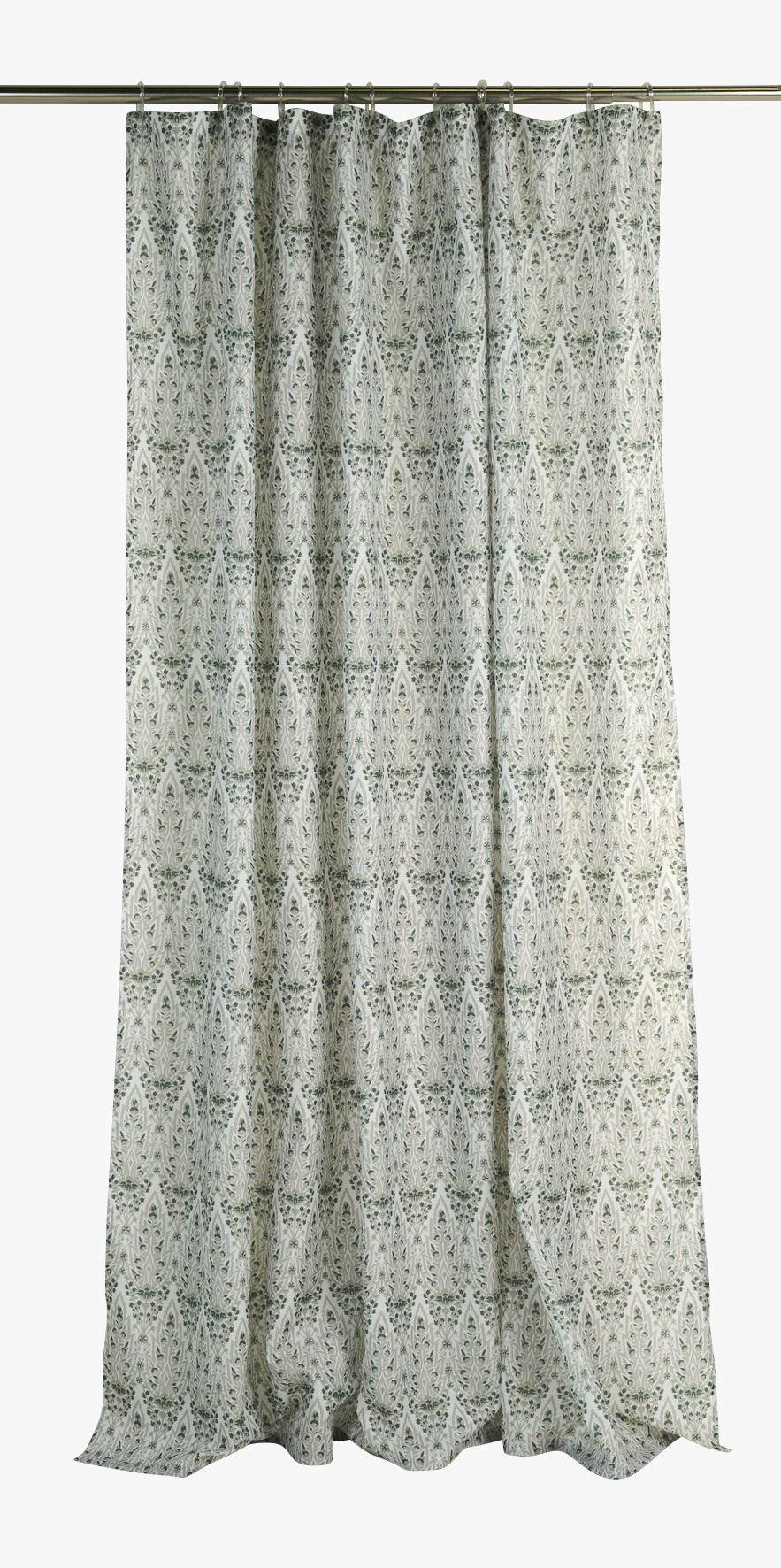 Dušikardin mitmevärviline/roheline - 180x200 cm mitmevärviline/roheline - 1