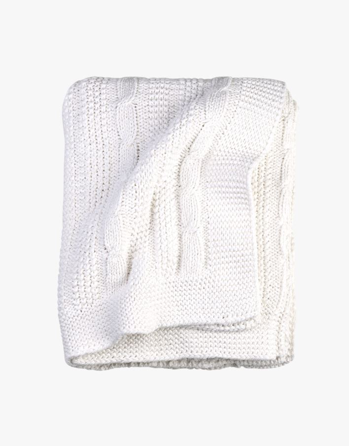 Pleed valge - 125x150 cm valge - 1