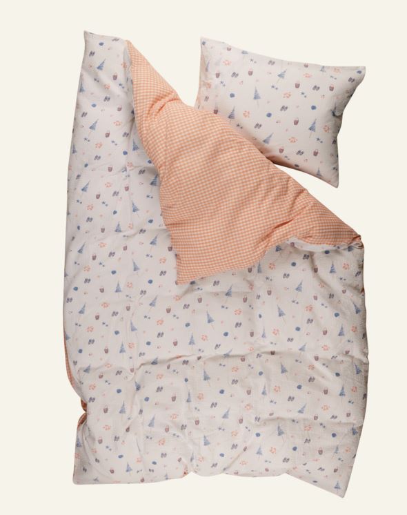 Voodipesukomplekt mitmevärviline - 4